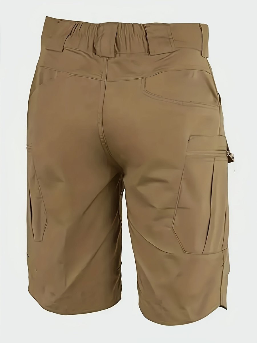 Water-Resistant Tactical Cargo Shorts