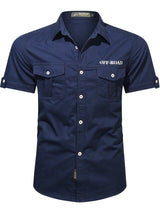 Breathable Cotton Outdoor Shirt for Men