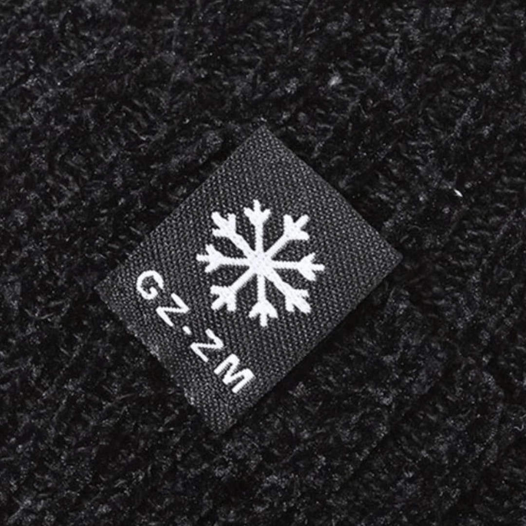 Men’s Knitted Winter Hat Fleece Lined with Ear Coverage