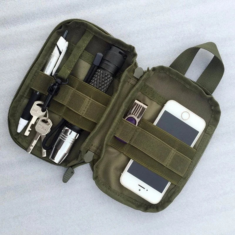 Durable Molle Utility Pouch for Outdoor Gear and First Aid