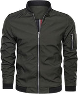 Lightweight Wind-Resistant Bomber Jacket