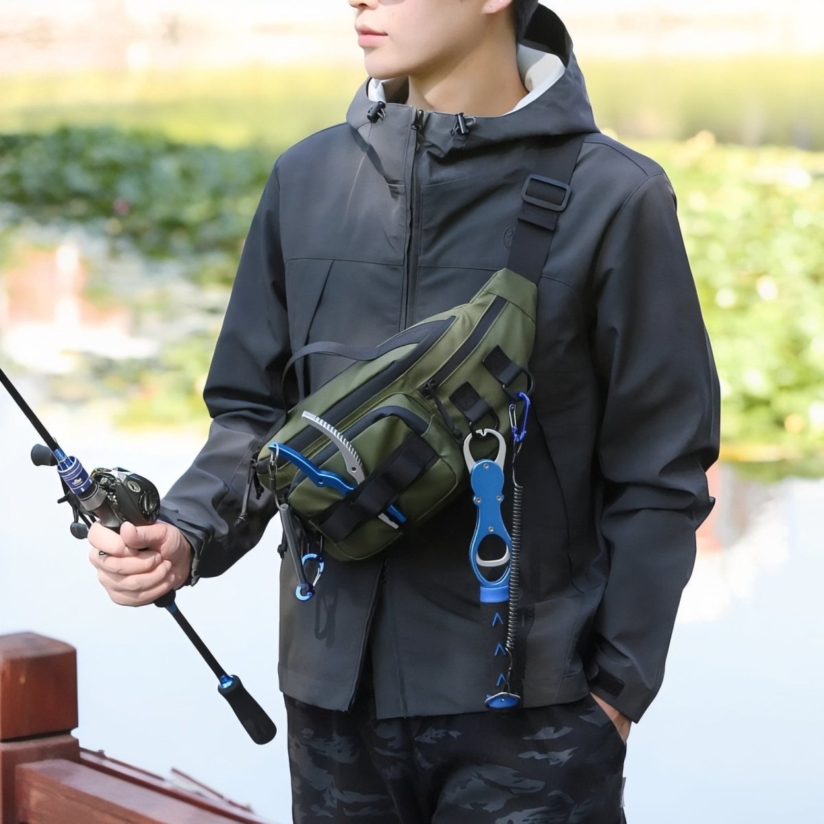 Compact Water-Resistant Hiking Waist Pack
