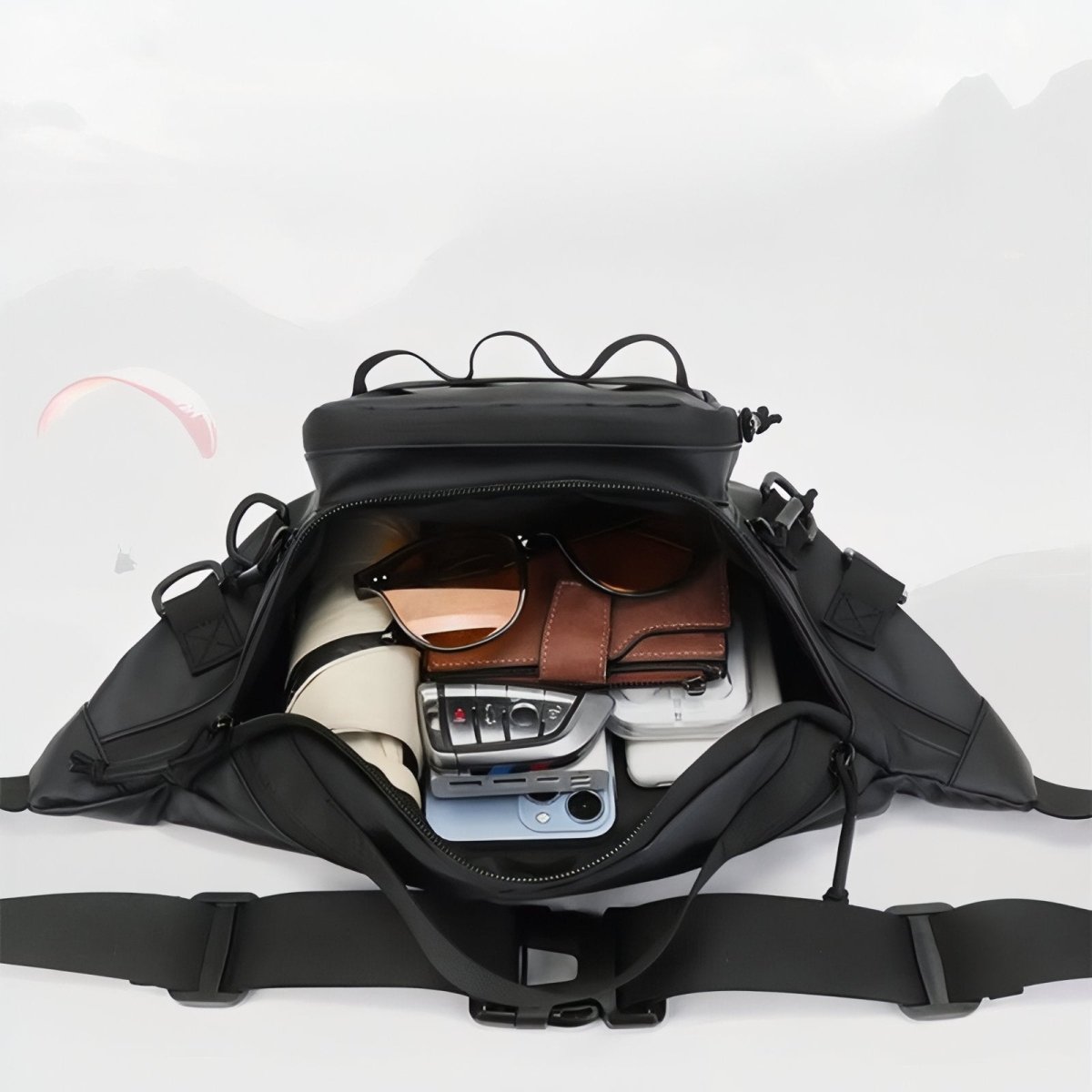 Compact Water-Resistant Hiking Waist Pack