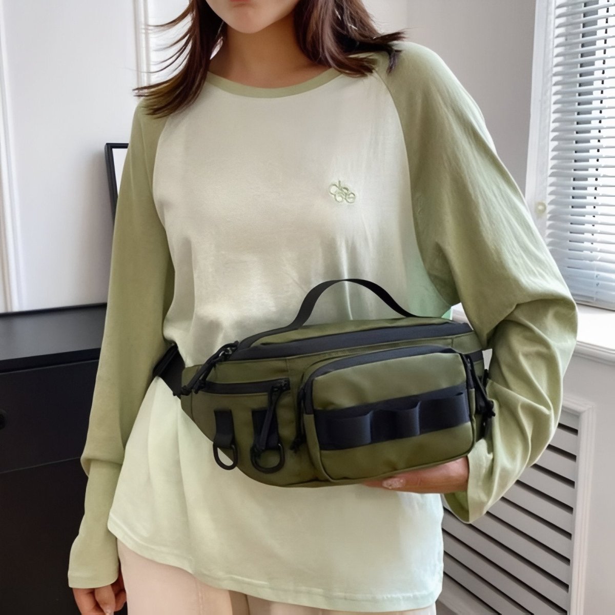 Compact Water-Resistant Hiking Waist Pack