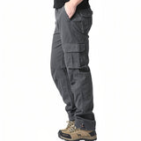 Breathable Hiking Trousers with Cargo Pockets