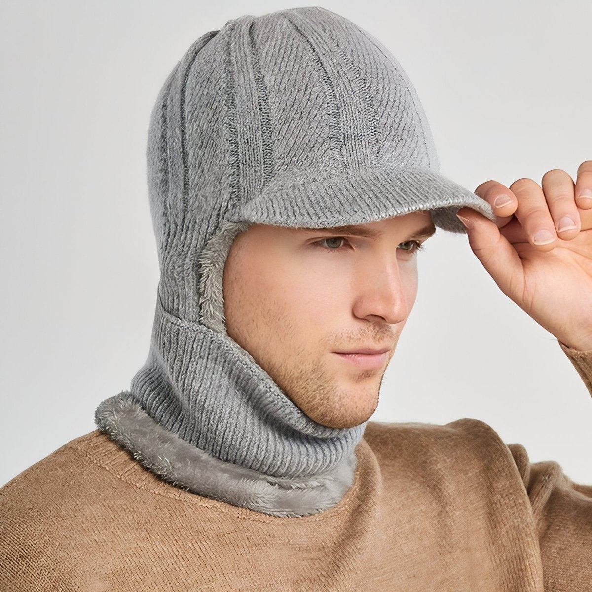 Thermal Winter Balaclava with Integrated Visor
