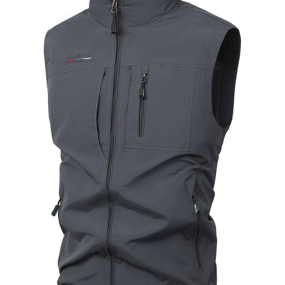 Lightweight Multi-Pocket Outdoor Gilet for Men