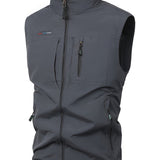 Lightweight Multi-Pocket Outdoor Gilet for Men