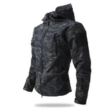 Men’s Softshell Hiking Jacket Windproof Fleece-Lined