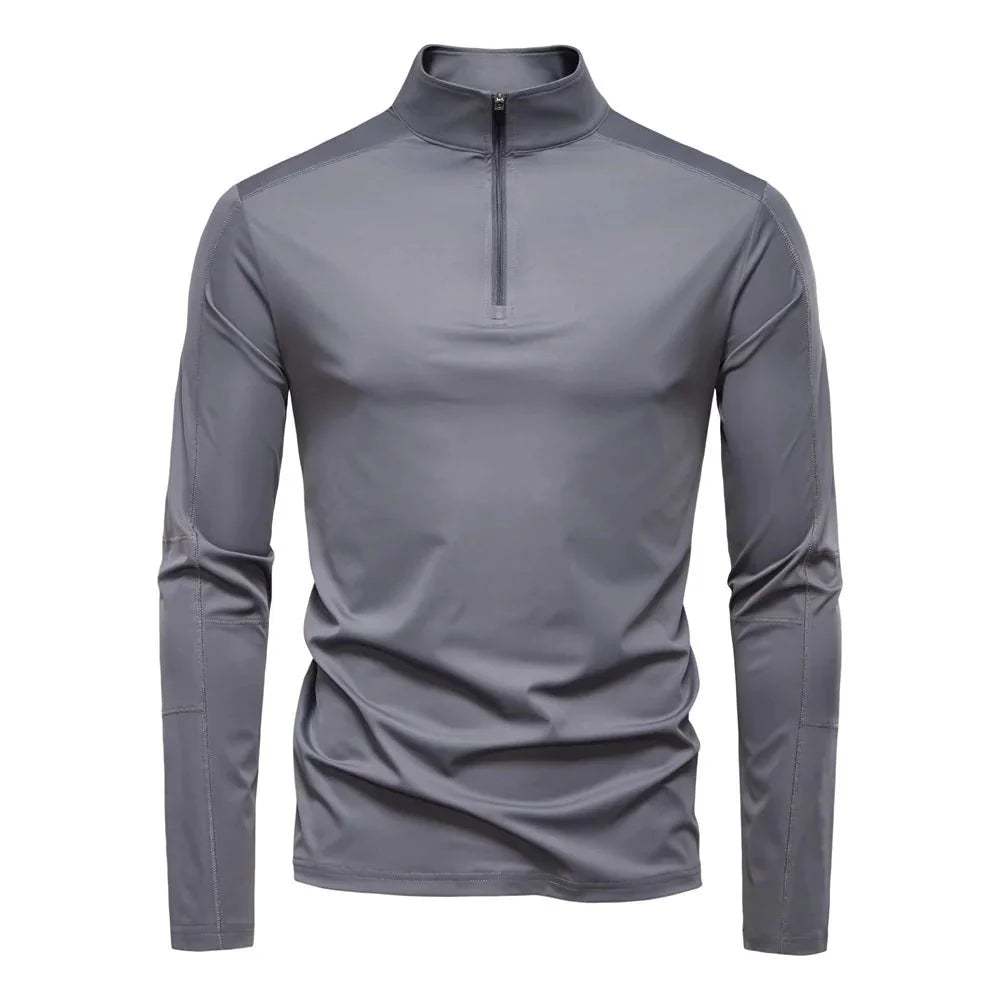 Breathable Long-Sleeve Hiking Shirt with UV Protection