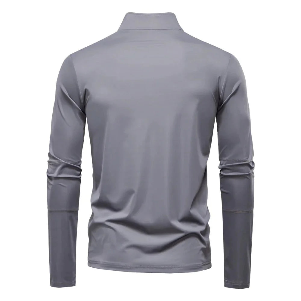 Breathable Long-Sleeve Hiking Shirt with UV Protection