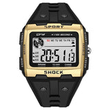 Water-Resistant Digital Hiking Watch with Backlight