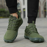 Wide-Fit Walking Shoes – Breathable Grip