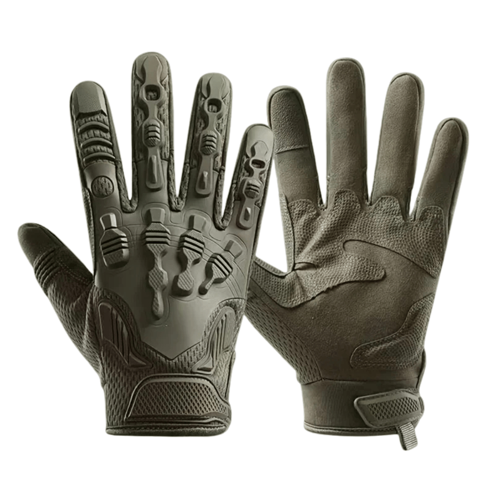 Breathable Full-Finger Tactical Gloves for Outdoor Use