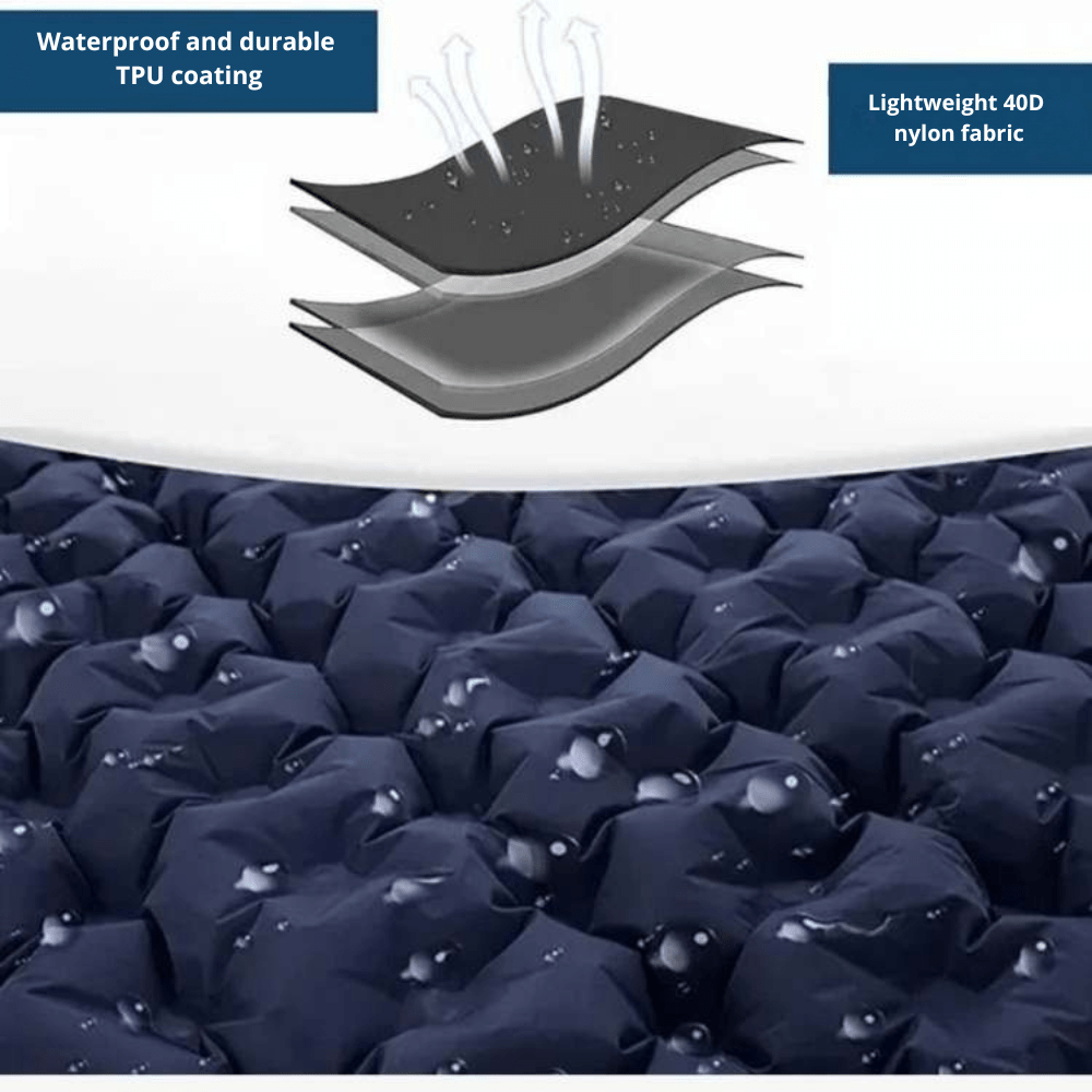 Double Inflatable Camping Mattress – Lightweight and Durable