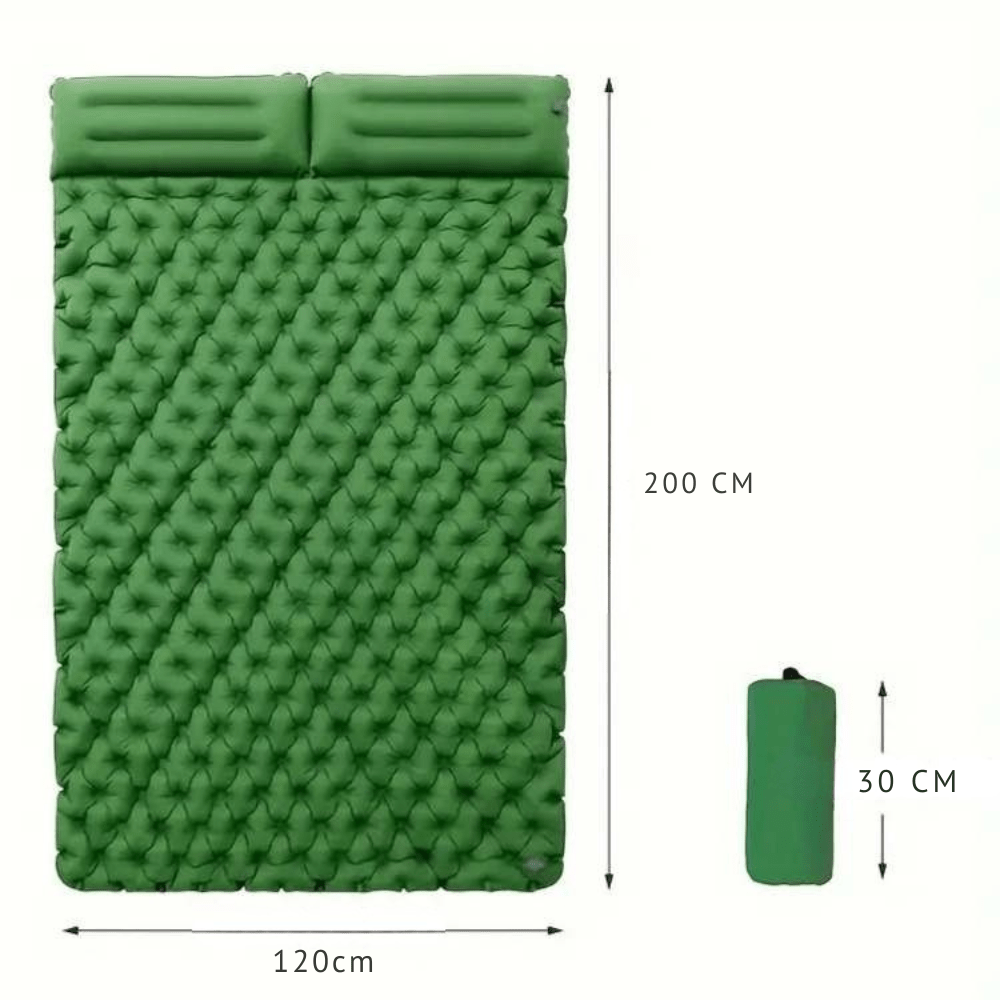 Double Inflatable Camping Mattress – Lightweight and Durable
