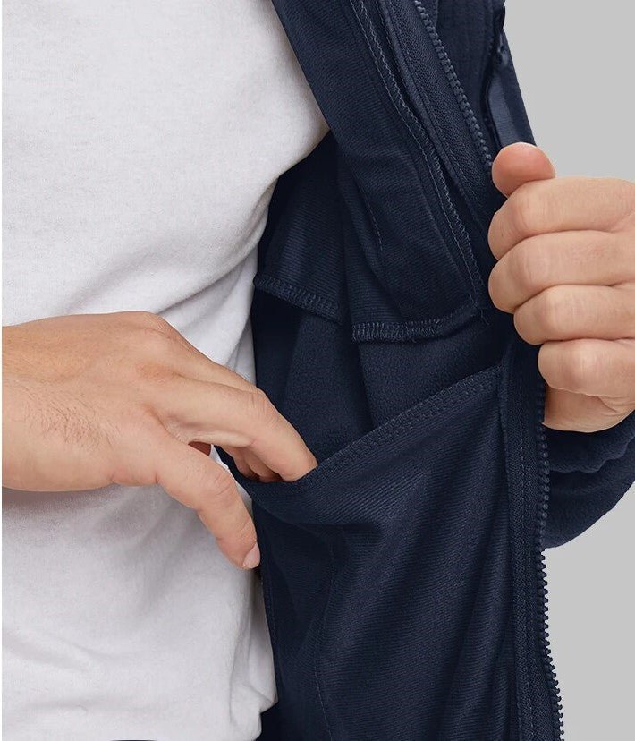 Breathable Thermal Fleece Jacket for Men