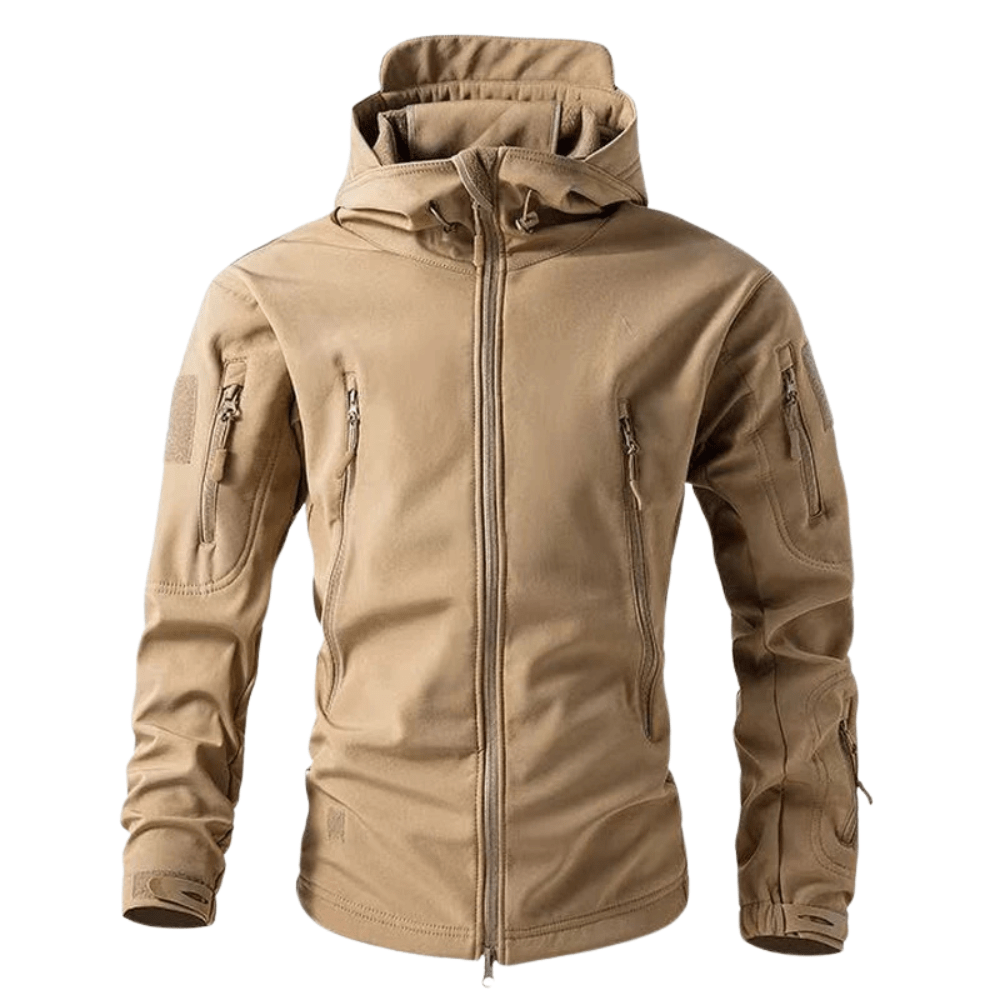 Waterproof Softshell Outdoor Jacket with Hood