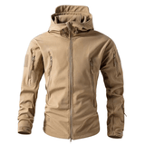 Waterproof Softshell Outdoor Jacket with Hood