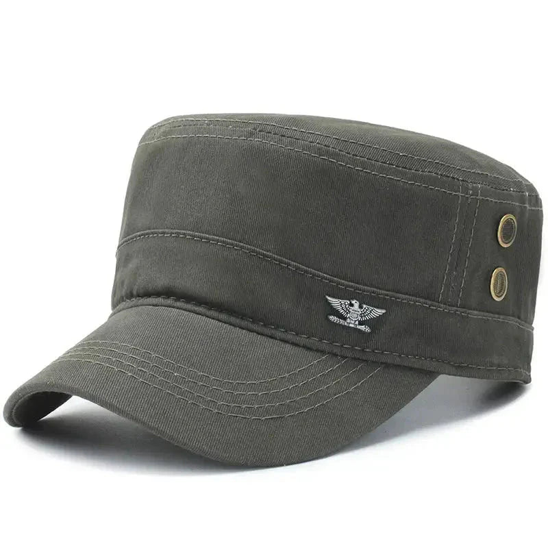 Breathable Cotton Outdoor Cap with Curved Peak