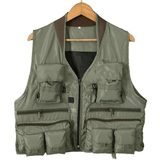 Breathable Quick-Dry Fishing Vest with Multiple Pockets
