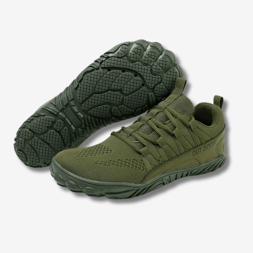 Wide-Fit Walking Shoes – Breathable Grip