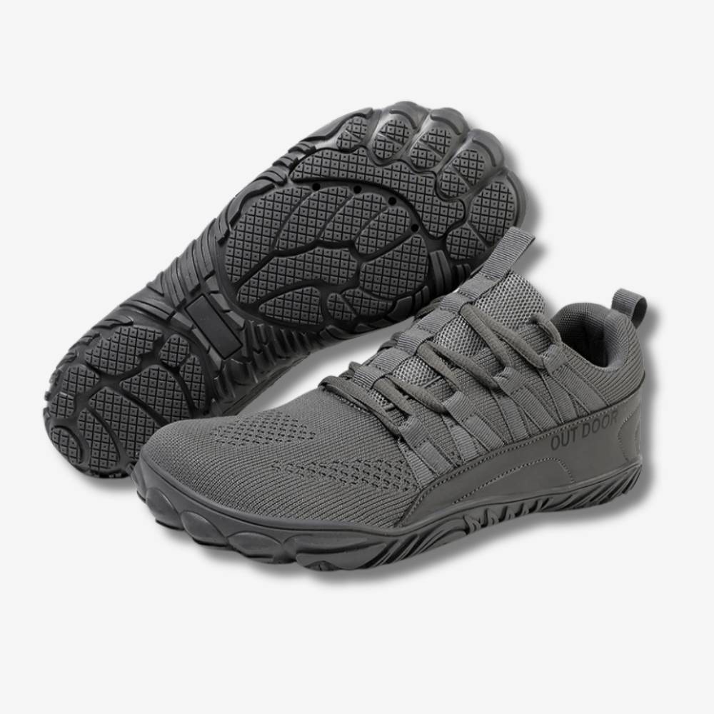 Wide-Fit Walking Shoes – Breathable Grip