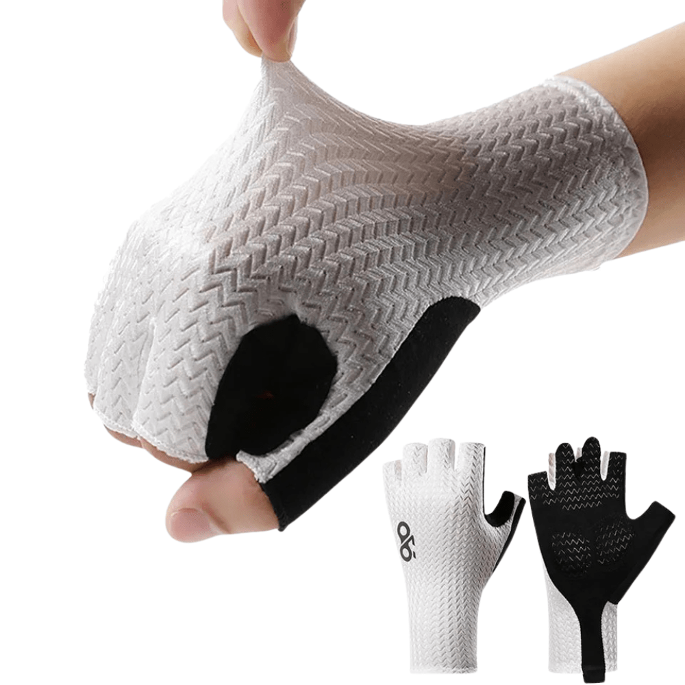 Cycling Gloves Breathable Half Finger Lightweight Non-Slip