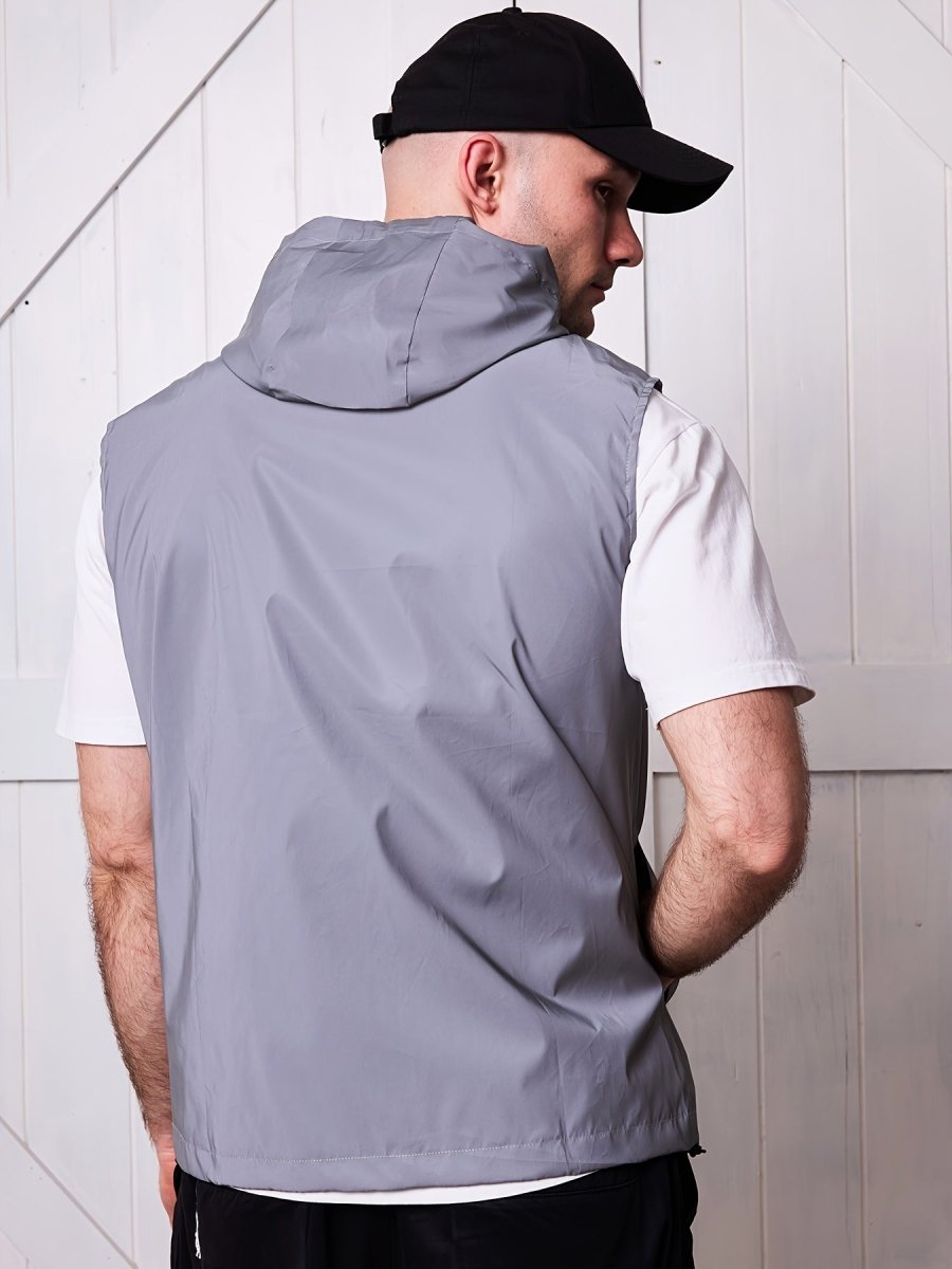 Reflective Vest Lightweight Hooded