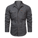 Lightweight Durable Long-Sleeve Outdoor Shirt for Men