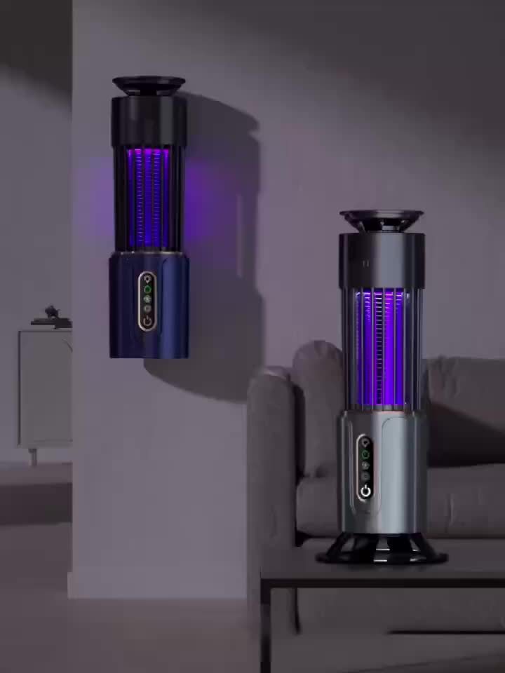 Mosquito Trap Lamp – Lightweight USB-Rechargeable with Dual Light Modes