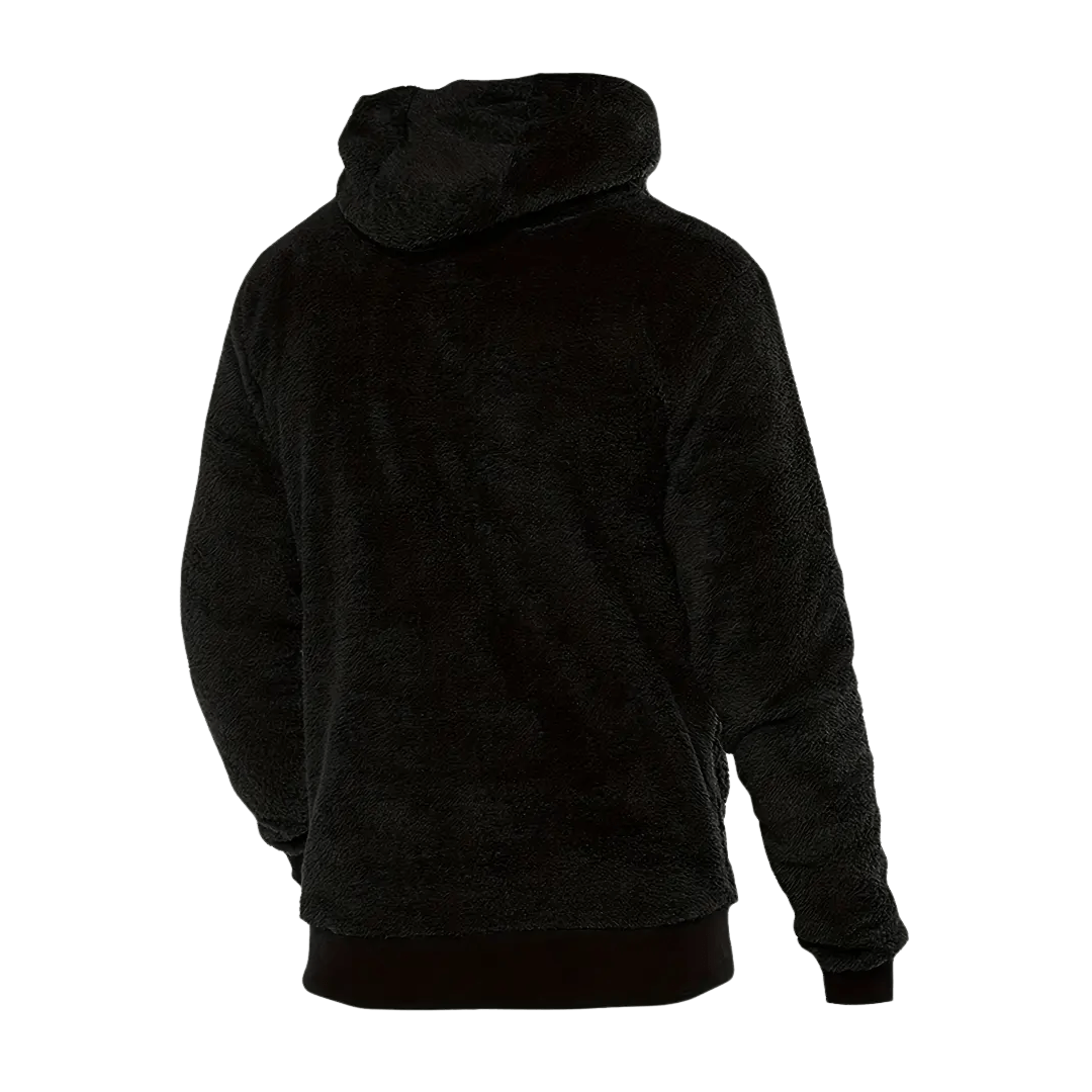 Men’s Fleece-Lined Hoodie Warm Breathable
