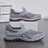 Men's Slip-On Walking Shoes – Breathable Lightweight