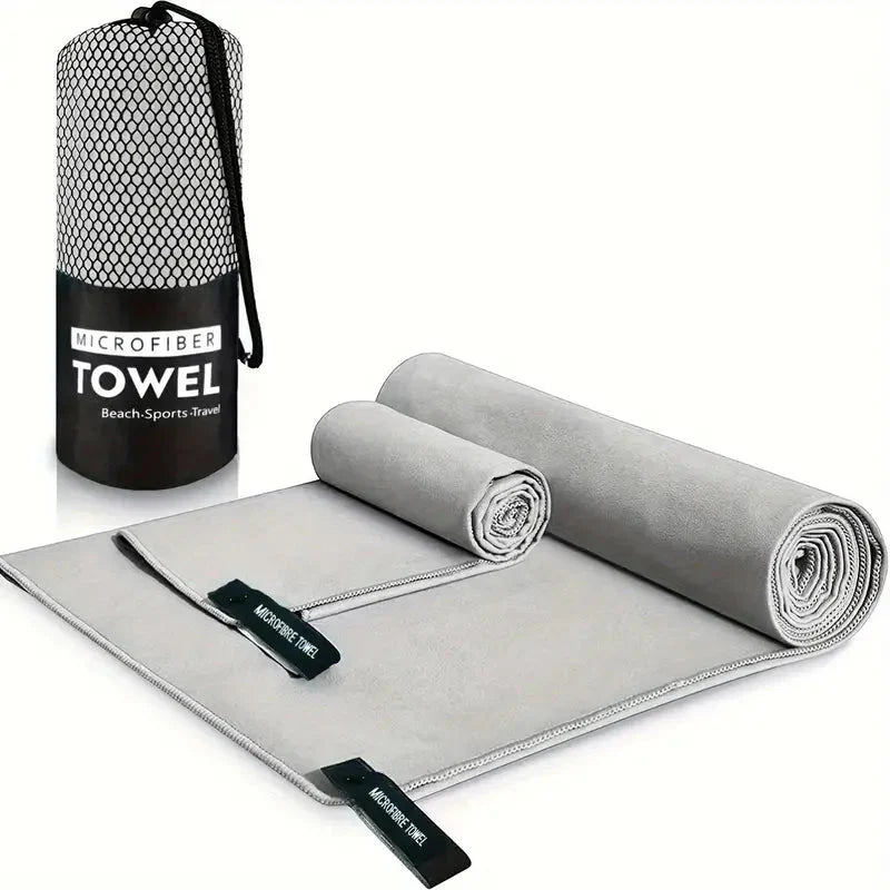 Travel Towel Set Microfibre Lightweight Quick-Dry