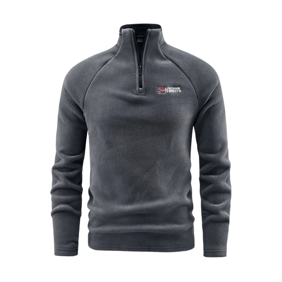 Men’s Thermal Fleece Half-Zip Jacket Breathable