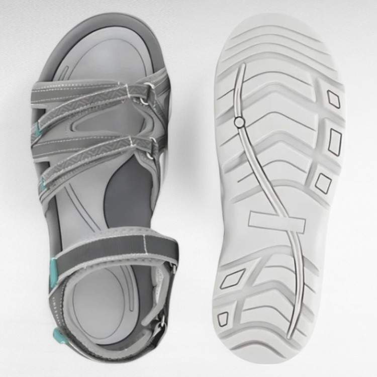 Lightweight Walking Sandals - Adjustable and Breathable for Women