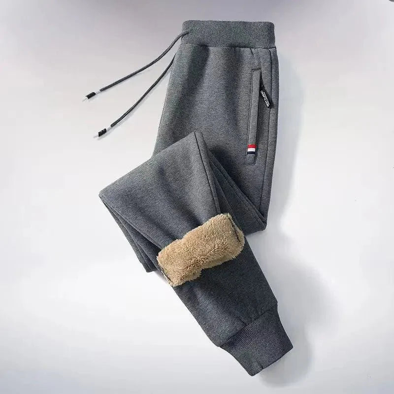 Fleece-Lined Jogging Trousers