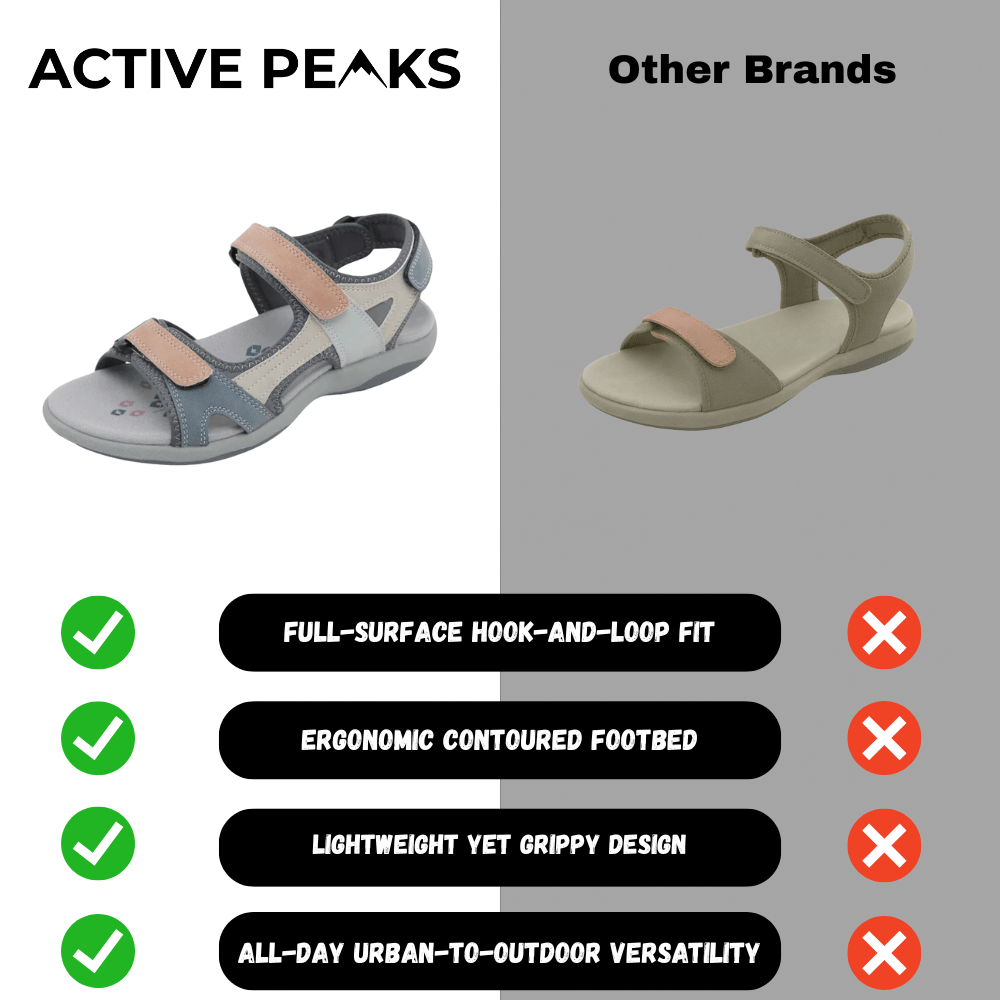 Lightweight Walking Sandals with Non-Slip Sole