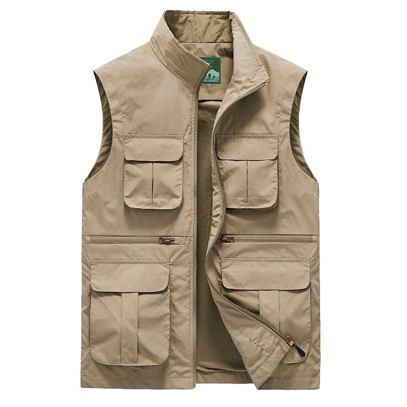 Lightweight Travel Vest – Multi-Pocket & Quick-Dry