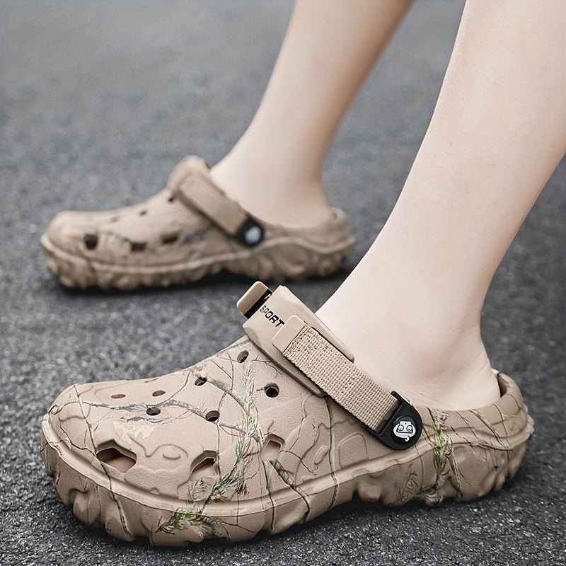 Lightweight Slip-On Walking Sandals with Anti-Slip Sole for Men