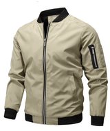 Lightweight Wind-Resistant Bomber Jacket