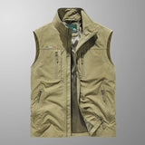 Lightweight Water-Resistant Sleeveless Cargo Vest
