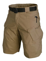 Water-Resistant Tactical Cargo Shorts