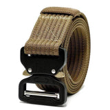 Adjustable Tactical Belt – Durable Nylon Outdoor Utility Fit