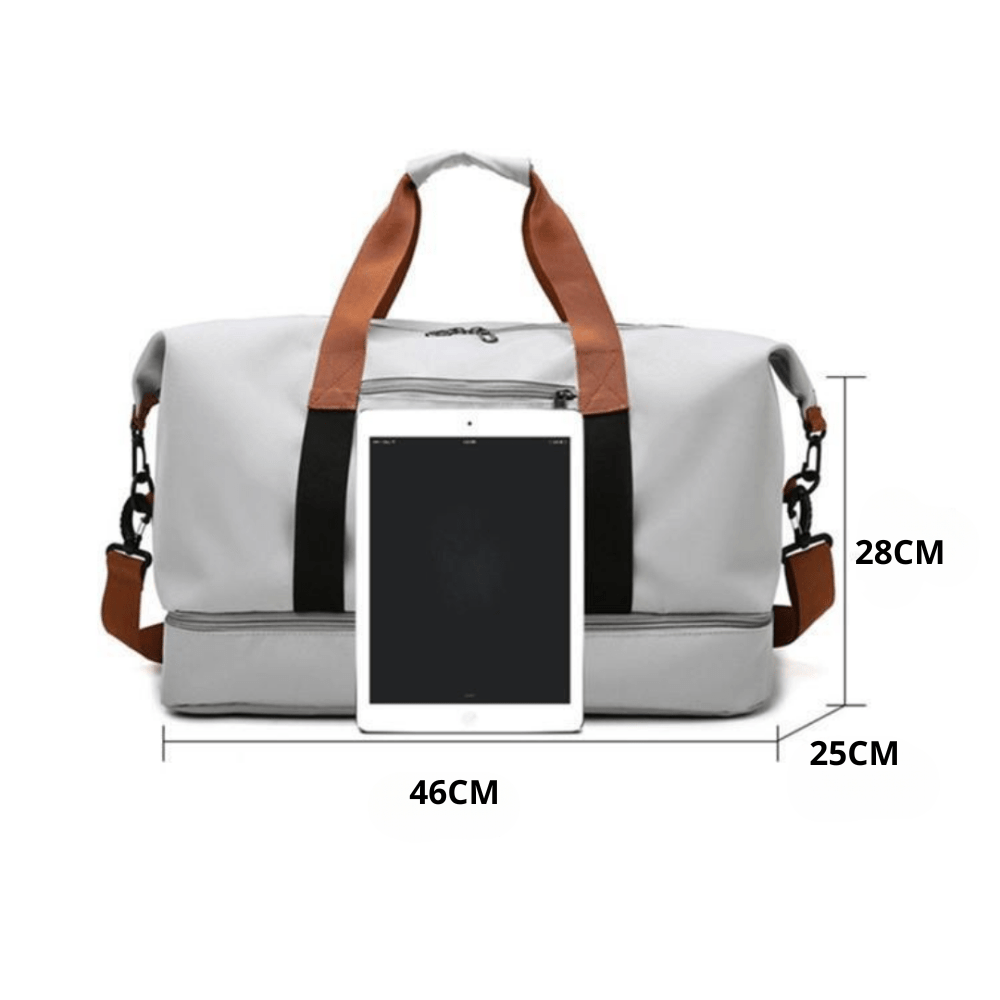 Sports Travel Bag – Durable and Water-Resistant with Separate Shoe Compartment