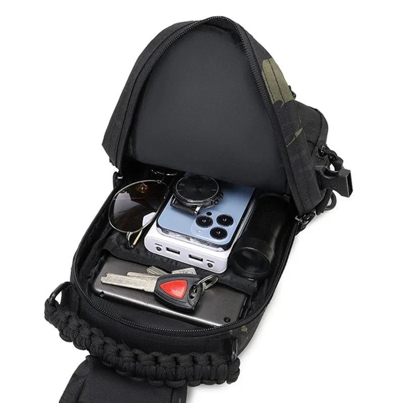 Tactical Chest Pack with MOLLE System – Lightweight & Versatile