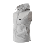 Lightweight Hooded Sleeveless Vest