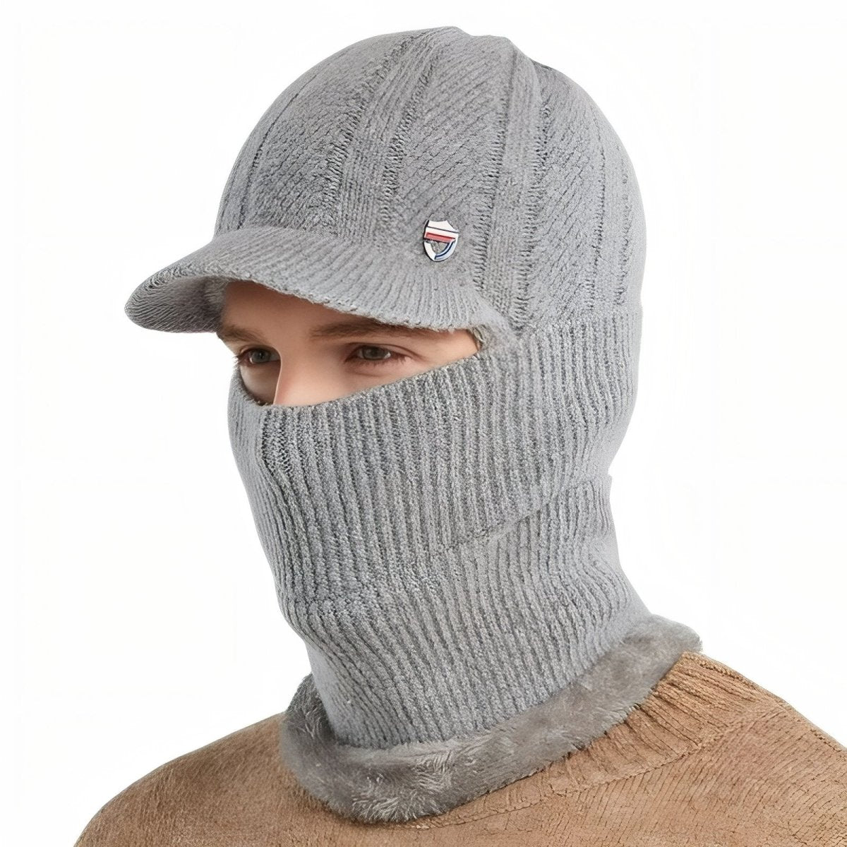 Thermal Winter Balaclava with Integrated Visor