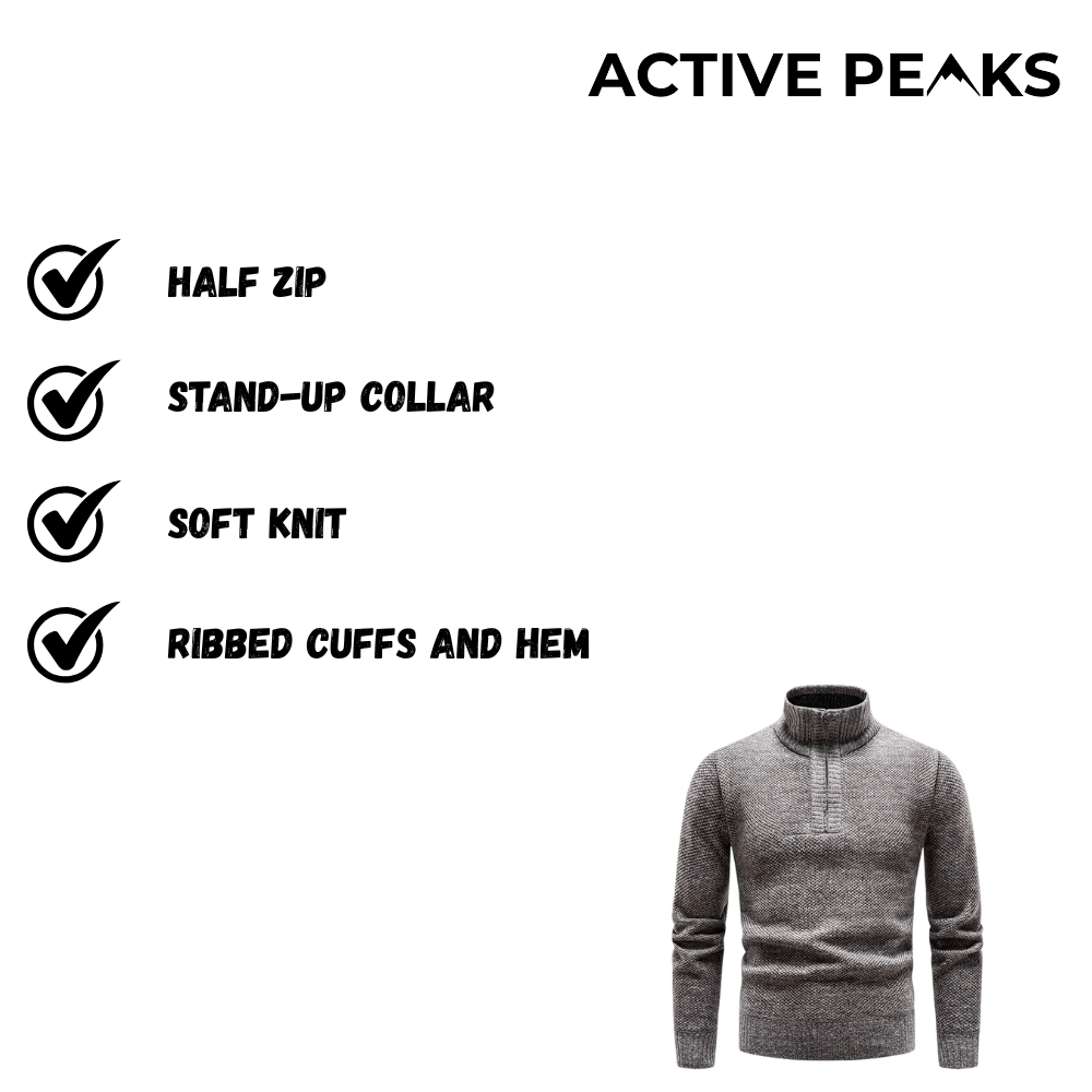 Men’s Thermal Fleece Jumper Warm Breathable