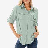 Breathable Long Sleeve Hiking Shirt – Women’s Lightweight